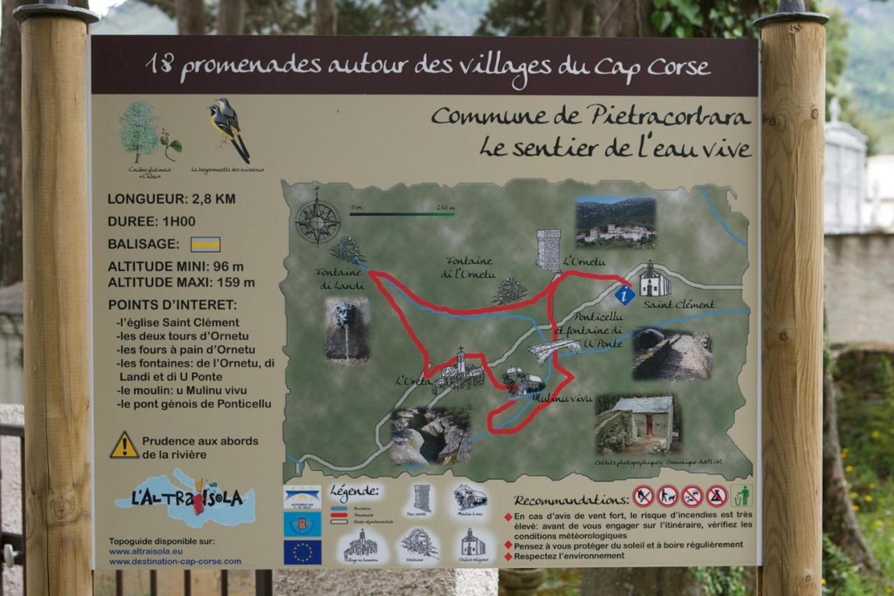 Pietracorbara Les Chenes Apartment Oreta Bagian luar foto